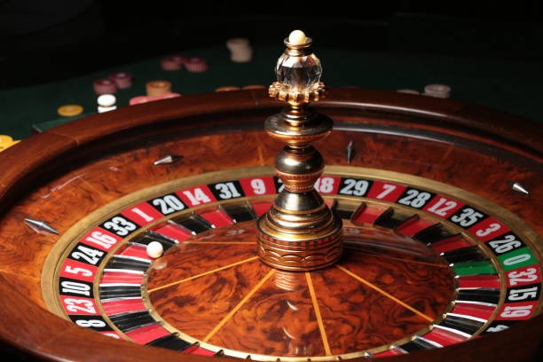 Live dealer game in multi-angle camera studio view